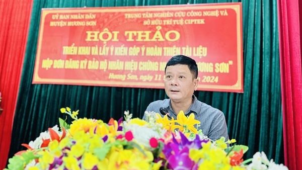 Hội thảo góp ý tài liệu đăng ký bảo hộ nhãn hiệu chứng nhận “Dê Hương Sơn”